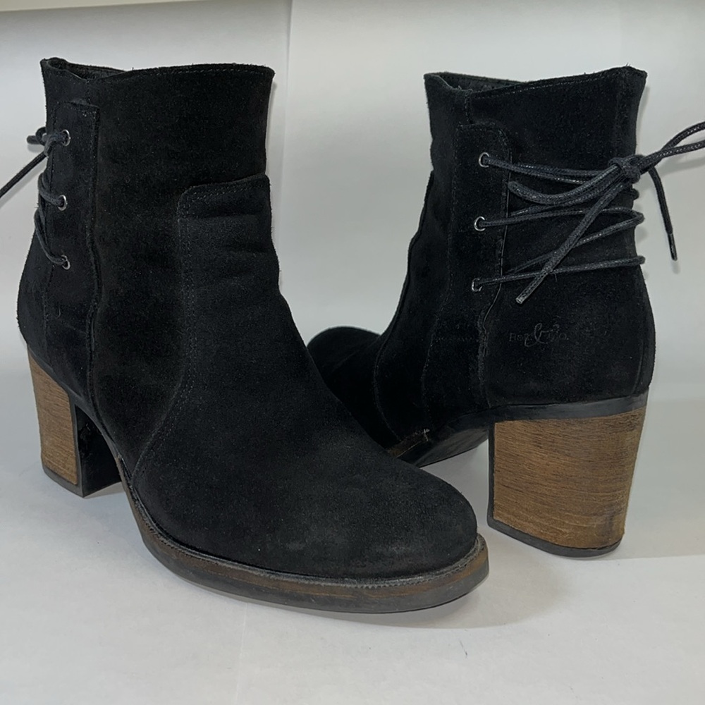 VGUC Basal women’s zip up high heel booties